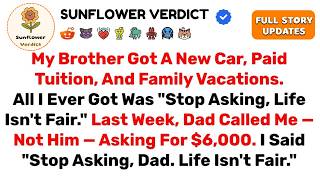 My Brother Got Everything—I Got “Life Isn’t Fair.” Then Dad Called Me Asking for $6,000