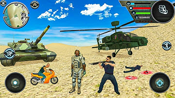 Retired Army Officer Simulator - Military Tank and Helicopter - Android Gameplay