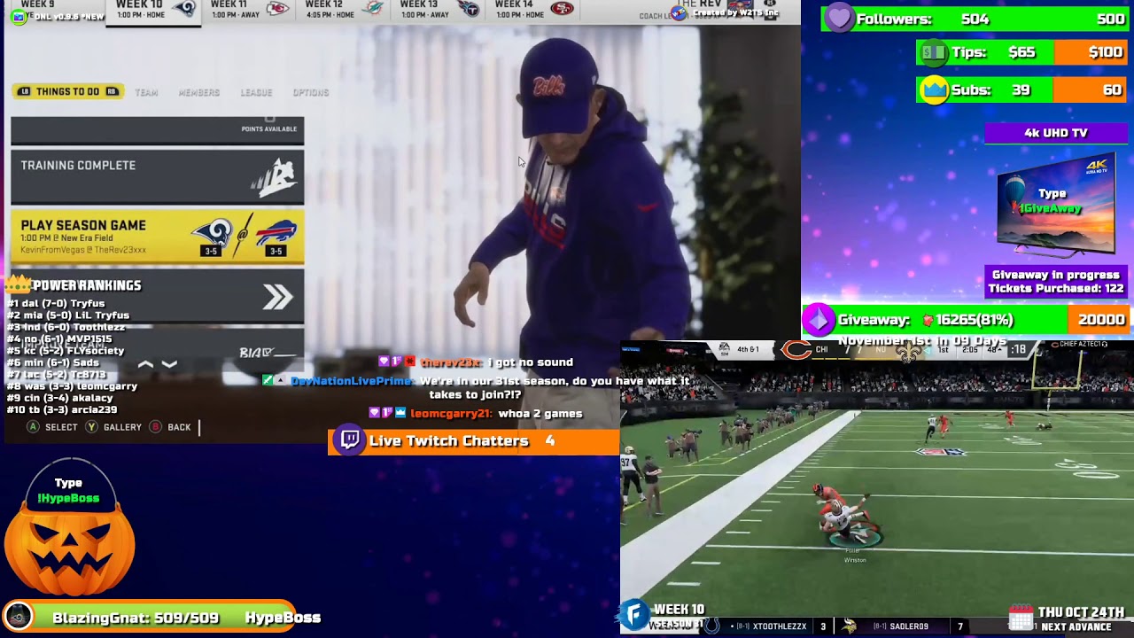 DET Vs ATL WAS Vs PHI Week 10 Season 31 maddenCFM youtube det-vs-atl-was-vs-phi-week-10-season-31-maddencfm-youtube