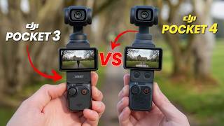 DJI Osmo Pocket 3 vs Pocket 4 – The Ultimate Creator Camera Battle!