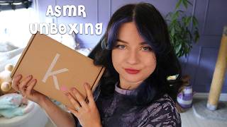 ASMR Korean Skincare Unboxing 😴 Sleepy Tapping Sounds & Whispers