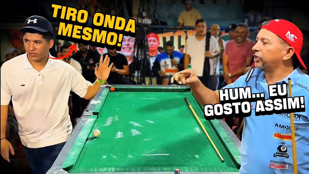 ELE DEBOCHOU DO BAIANINHO DE MAUÁ E VEJA O QUE ACONTECEU - R$ 10 MIL 😱🔥 #sinuca 