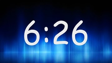 6:26 Minutes Timer / Countdown from 6min 26sec