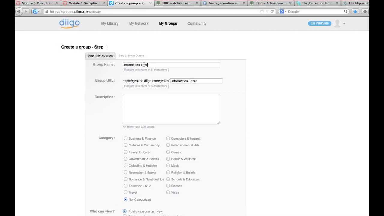 Bookmarking & Setting Up Group Folder - YouTube