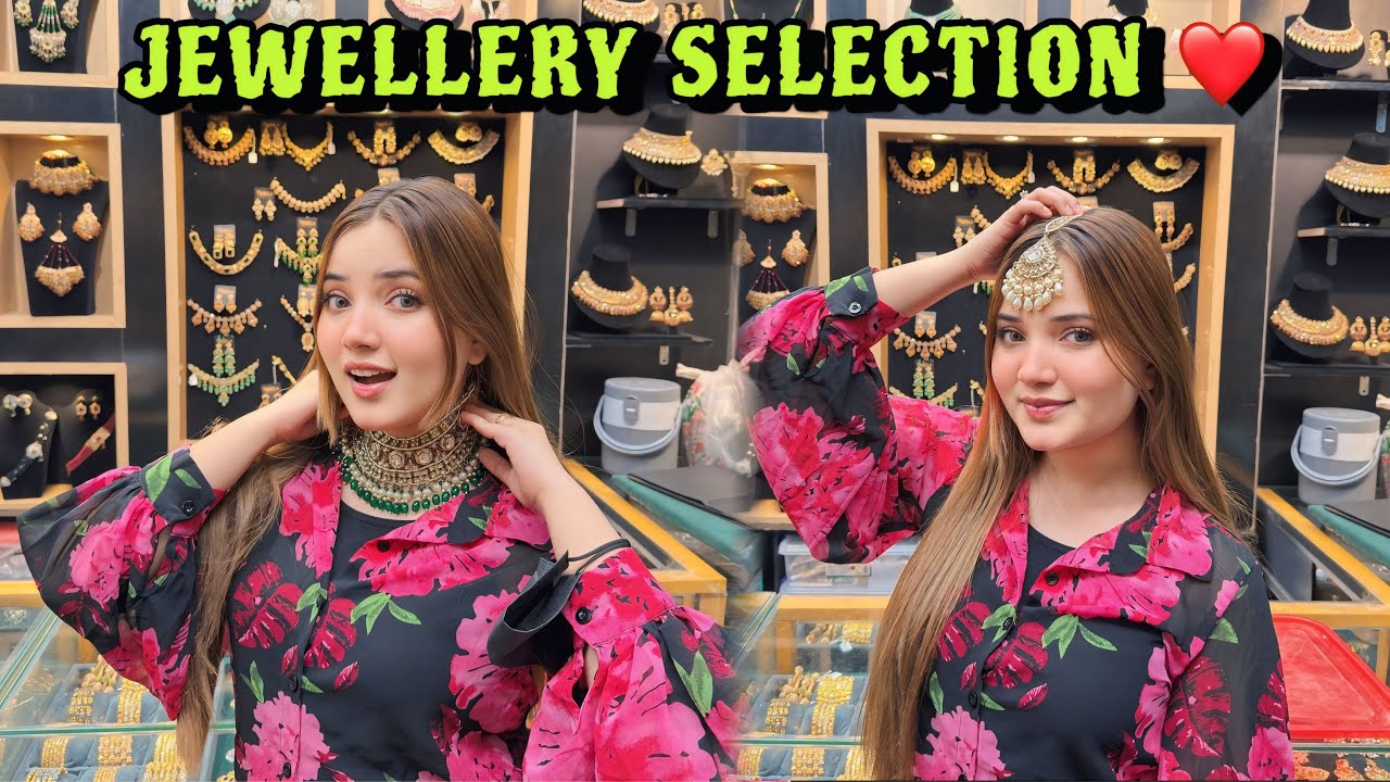 Barat Jewellery Selection 🥹❤️ | Shadi Preparation Day 6 | 