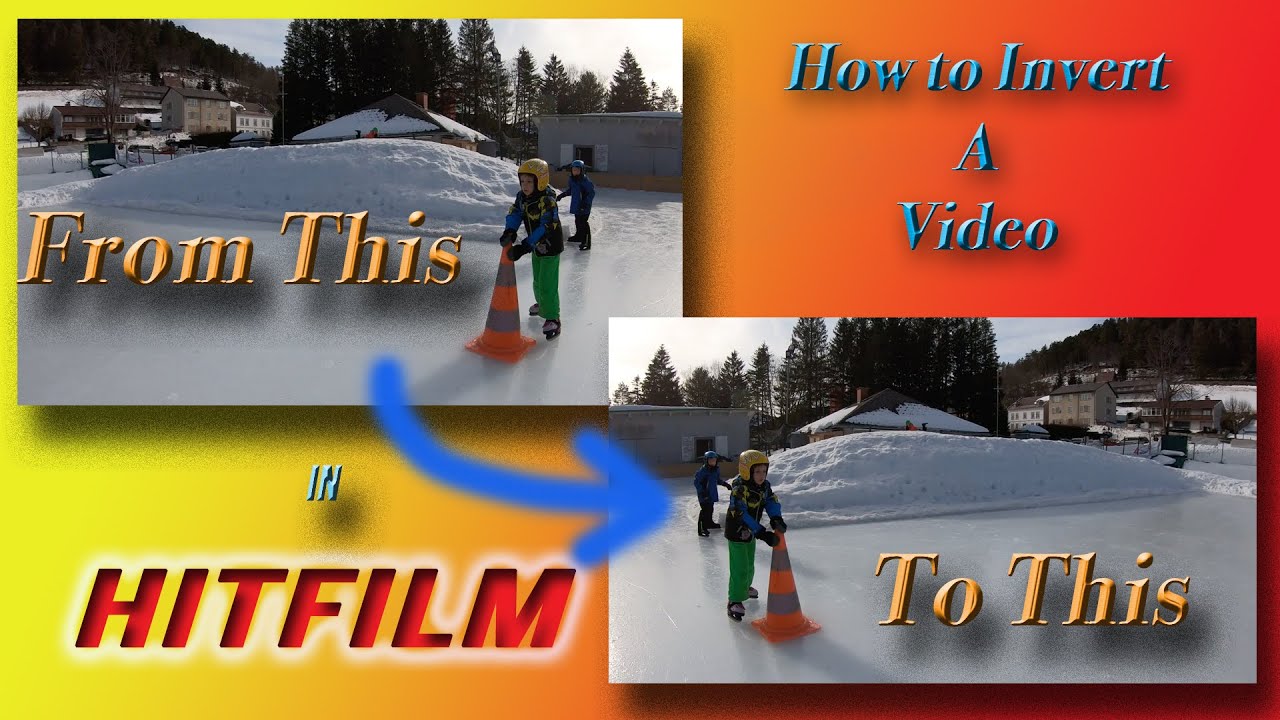 How to Invert/Flip/Mirror a Video in Hitfilm !! YouTube