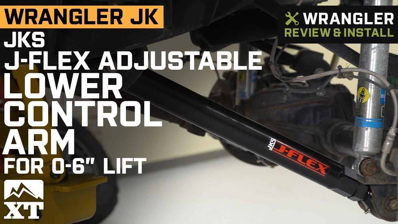 Jeep Wrangler JK JKS J-Flex Adjustable Lower Control Arm for 0-6