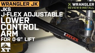 Jeep JK X-Flex Adjustable Control Arms Rear Lower 