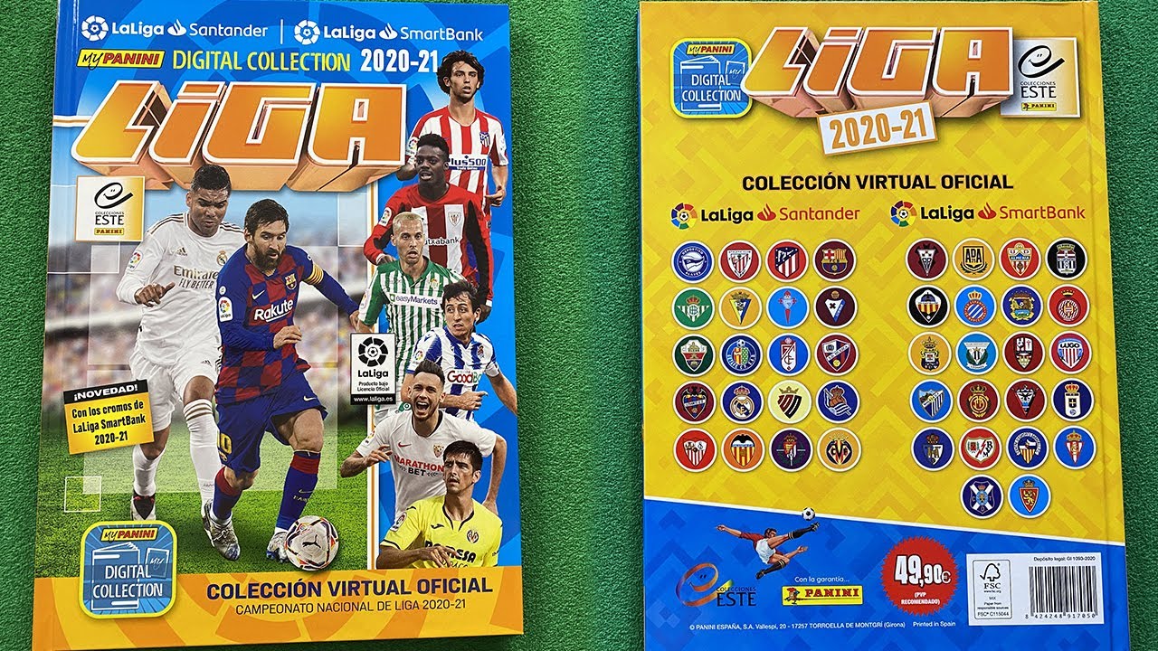 Panini y LaLiga crean su propia colección de cromos de fútbol en versión  NFT