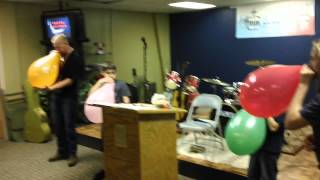Balloon Challenge (Keeping going till it POPS) - Elevate Student Ministy