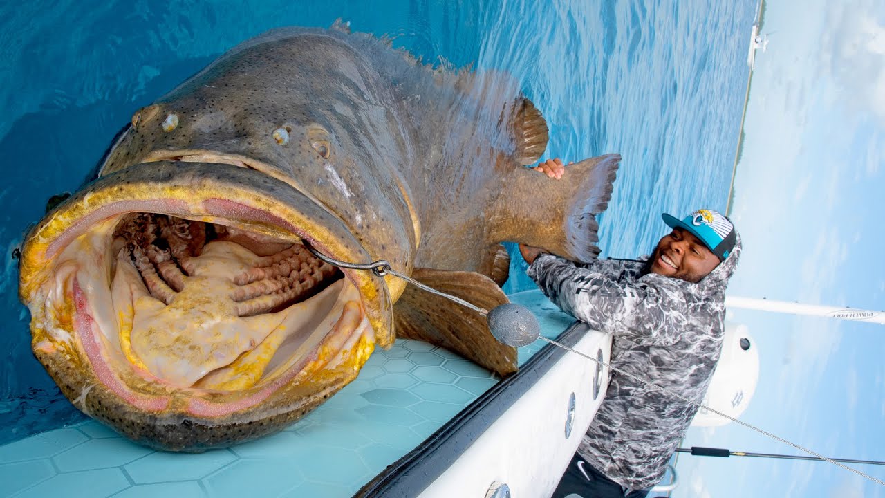 Super Bowl Champion Catches Massive Fish