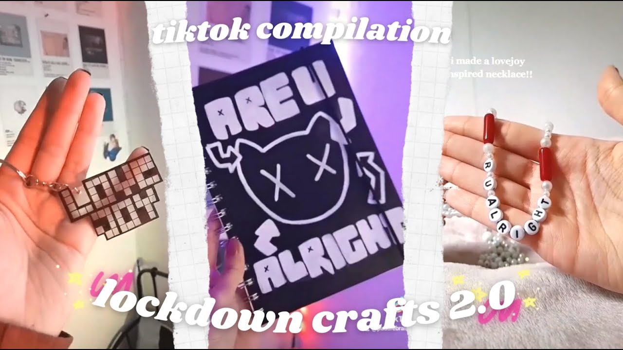 doing lockdown crafts in 2023!! re-visiting my fav DIYs from 2020 🌱😷 • simple spirit