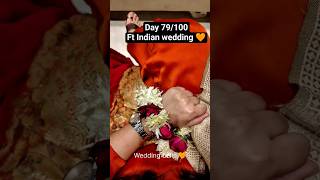 Day 79 | Books by day, wedding vibes by night | Follow along 🧡