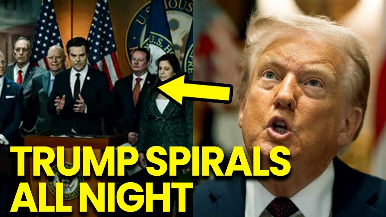 Trump SPIRALS ALL NIGHT as Republicans QUIT ON HIM