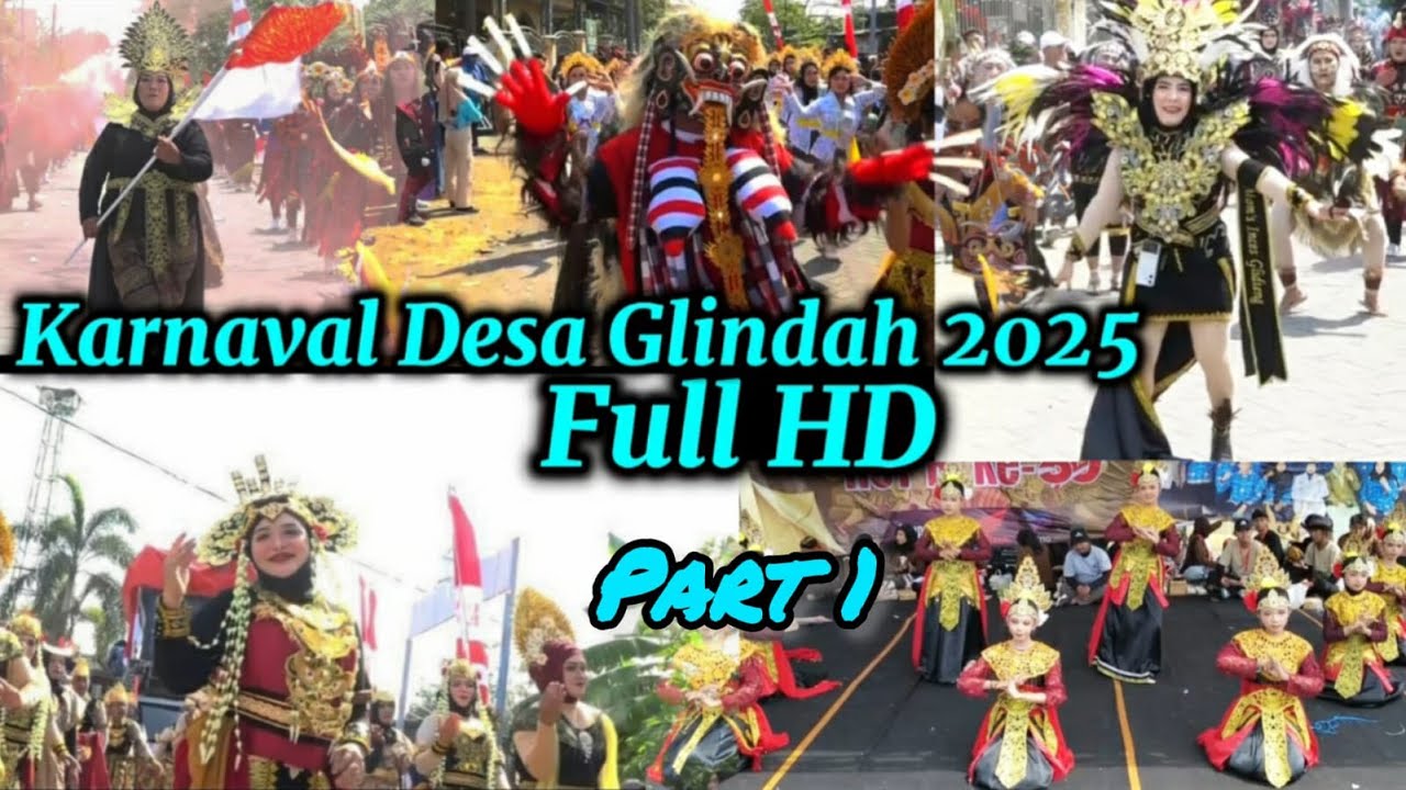 karnaval desa glindah 2025 bagian 1