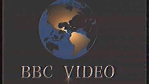 BBC video logo 1990 closing logo without the text and vhs overlay