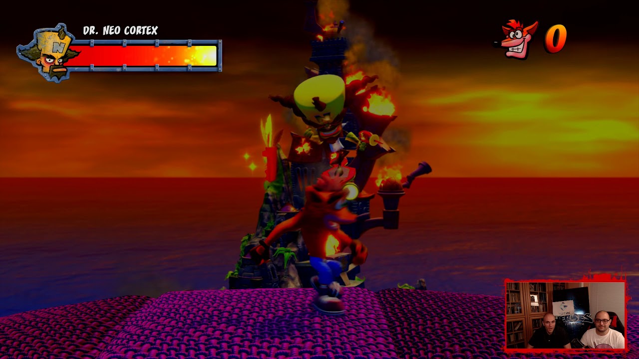 NoThx & Gataka playing Crash Bandicoot 1 EP16 Final