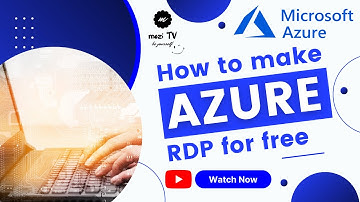How To Create Microsoft Azure RDP in 2022 | RDP Tricks 2022 - Create Free RDP for 1 Month - mozi TV
