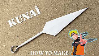 KAĞITTAN KUNAİ BIÇAĞI YAPIMI | KAĞITTAN BIÇAK YAPIMI  / How To Make a Paper Kunai