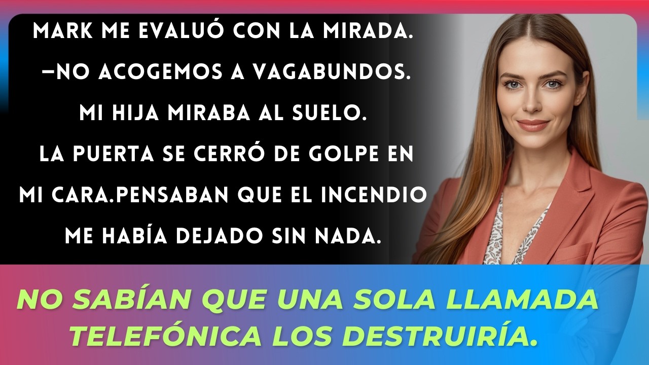 Después de que mi granja se quemó, mi hija me cerró la puerta en la cara — Minutos después un....
