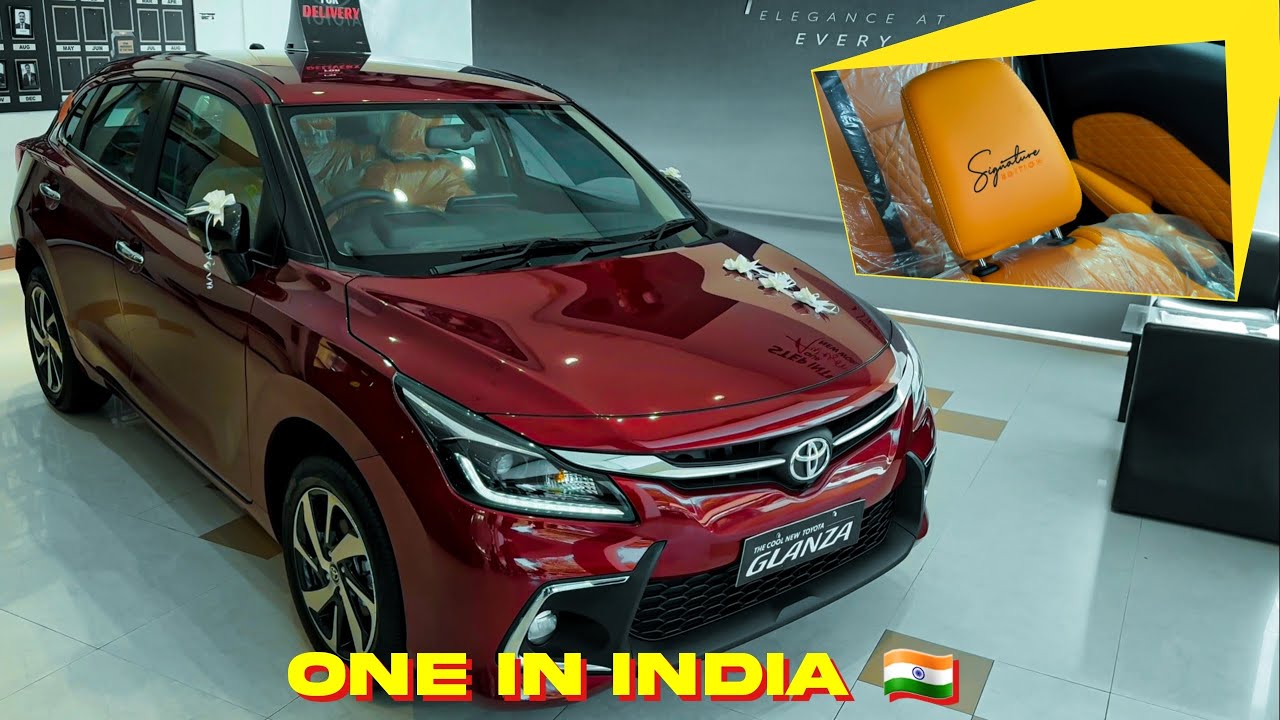 Toyota Glanza Signature Edition Top Model V Detailed Review In Hindi 