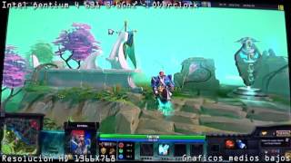 Dota 2 -  Intel pentium 4 631 3,6GHZ Overclock / HD 6670