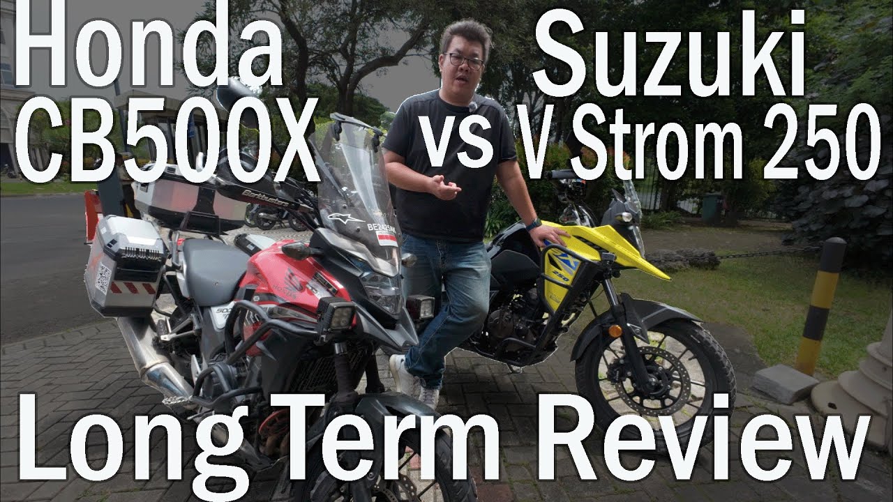 Honda CB500X vs Suzuki V Strom 250 Long Term Review