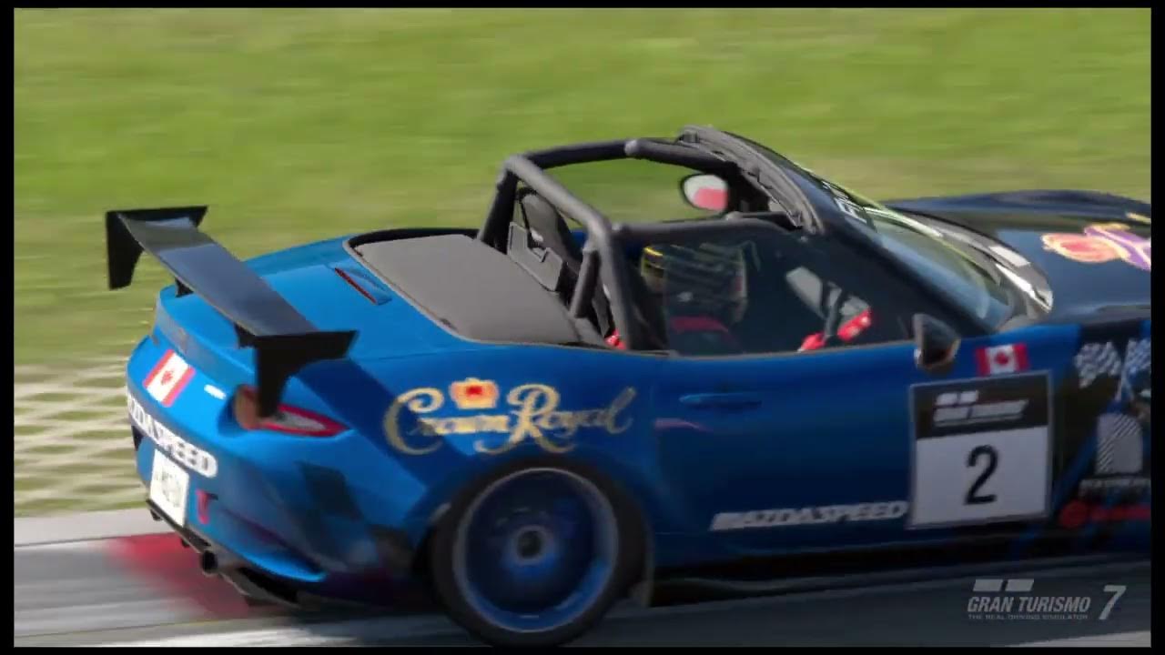 Gran Turismo® 7 good battle in the miata series - YouTube