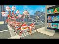 GOO GOO GAGA memes chasing Sprunki Incredibox song phases in Garry's mod Big city