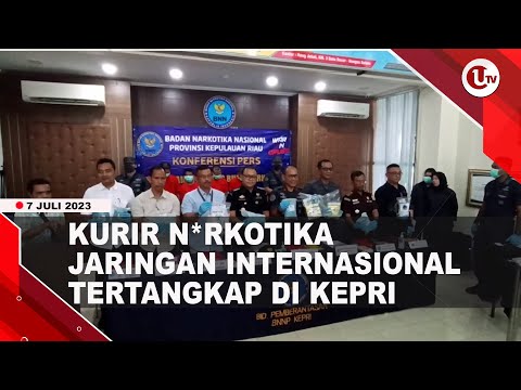 KURIR N*RKOTIKA JARINGAN INTERNASIONAL TERTANGKAP DI KEPRI | U-NEWS