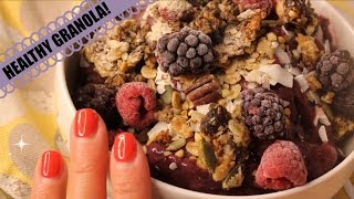 Healthy Baked Granola | Detox Tea | Sled Training Healthy Baked Granola | Detox Tea | Sled Training