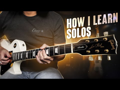 How I Learn Guitar Solos