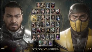 Mortal Kombat 11 Hanzo Hasashi VS The Brother Scorpion