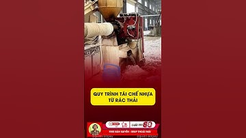 Khám phá quy trình tái chế rác thải nhựa ở nhà máy #tintuc #giaitri #shorts