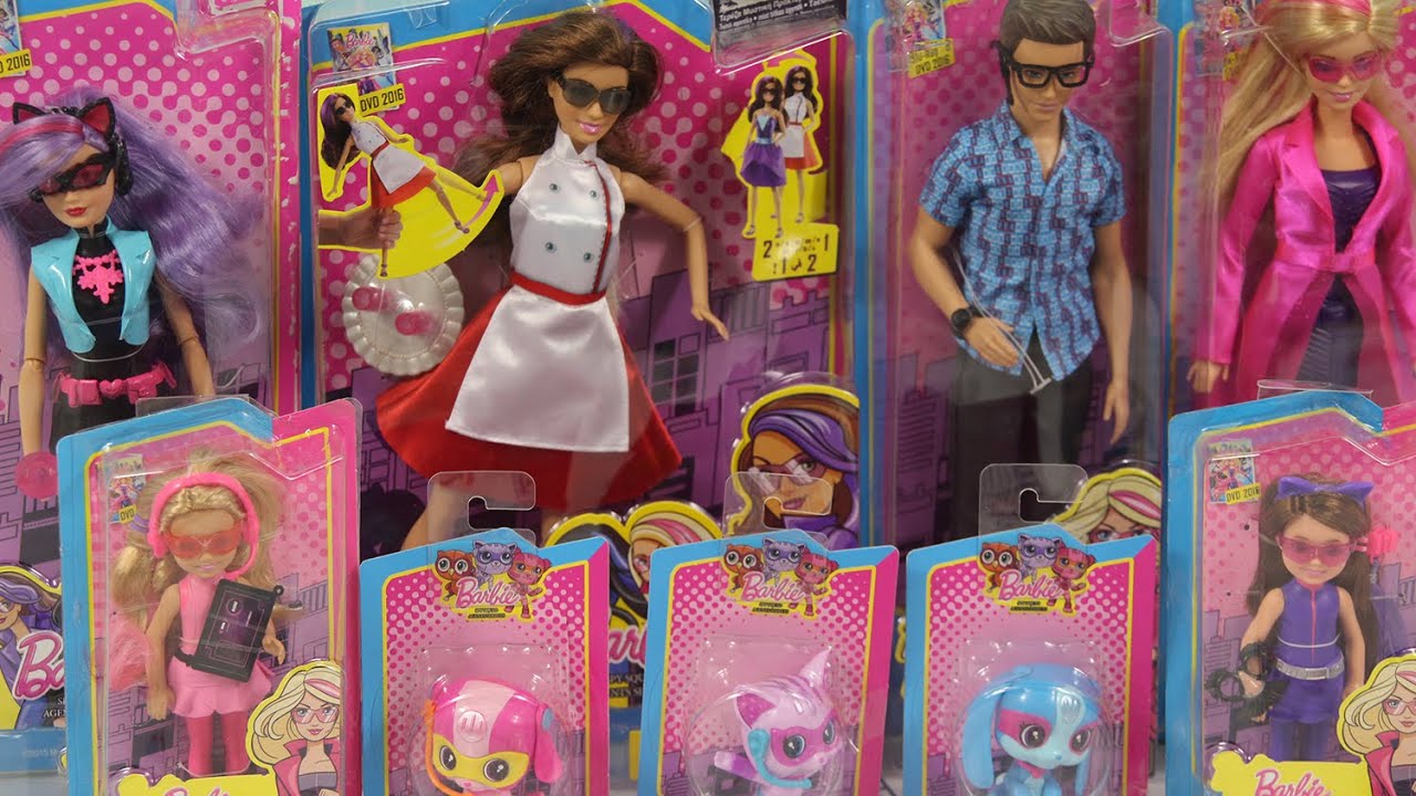 Barbie Spy Squad / Barbie i Tajne Agentki - Zestawy Lalek i Figurek ...