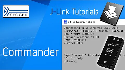 SEGGER J-Link — The J-Link Commander