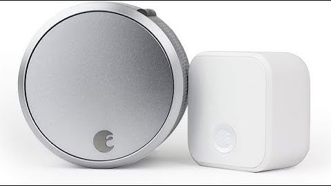 August Smart Lock Pro & Connect Wi-Fi Bridge | 3rd gen technology