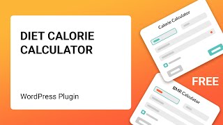 WP Diet Calorie Calculator Free WordPress plugin. BMR Calculator. Macro Calculator screenshot 3