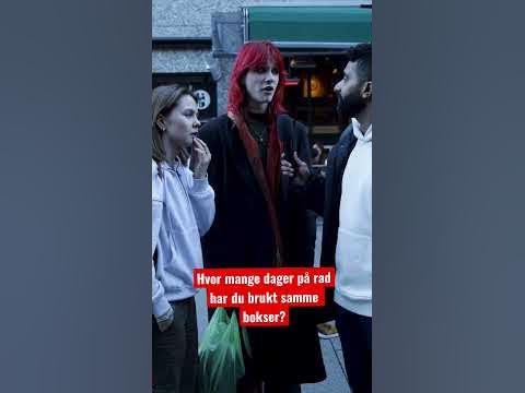 Hvor mange dager på rad har du brukt samme bokser? #humor #fun #