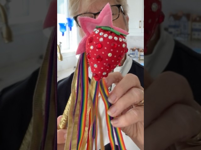 A Strawberry Wand for Gracie!