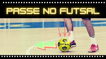 Como se define o passe do futsal?