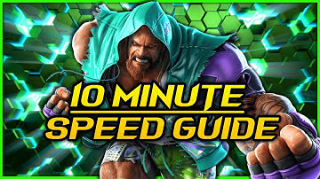 SPEED GUIDE! | Learn Marduk in 10 Mins! | Tekken 7 Marduk Guide