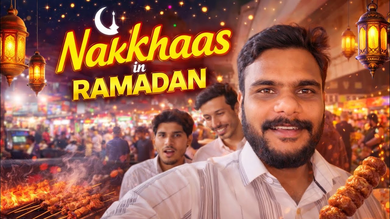 Nakkas In Ramadan || रमादान मे नख़्ख़ास || Fahad Vlogs