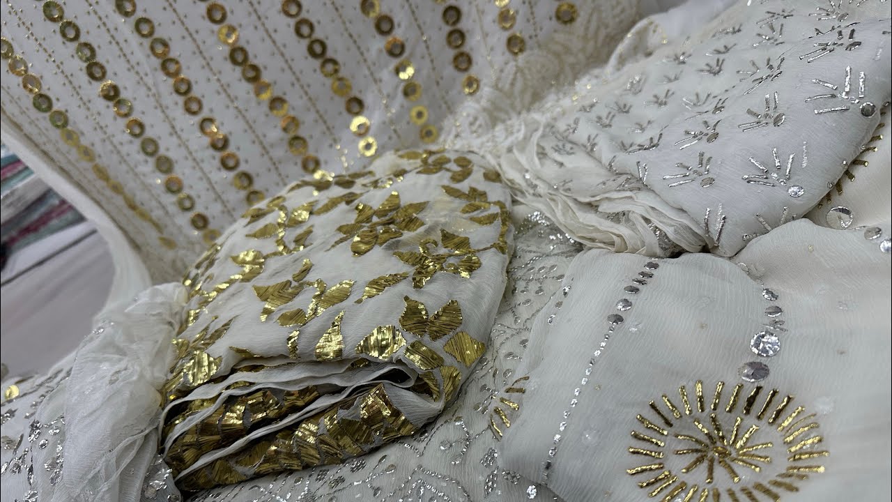 Rare Handcrafted Mukesh Kamdani Suit | Stunning Embroidery & Luxury Fashion Trends | Wedding Mukesh