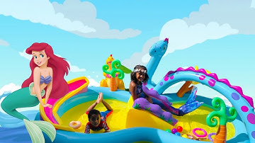 UNBOXING INTEX DINOLAND PLAY CENTRE #intex #dinolandplaycentre #swimmingpool #kids #fun #summertime