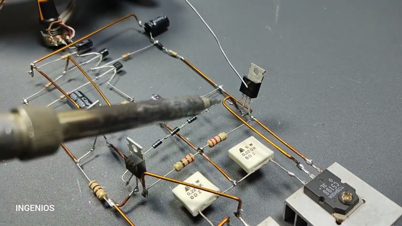 Como Hacer Amplificador Clase AB En Pocos Pasos