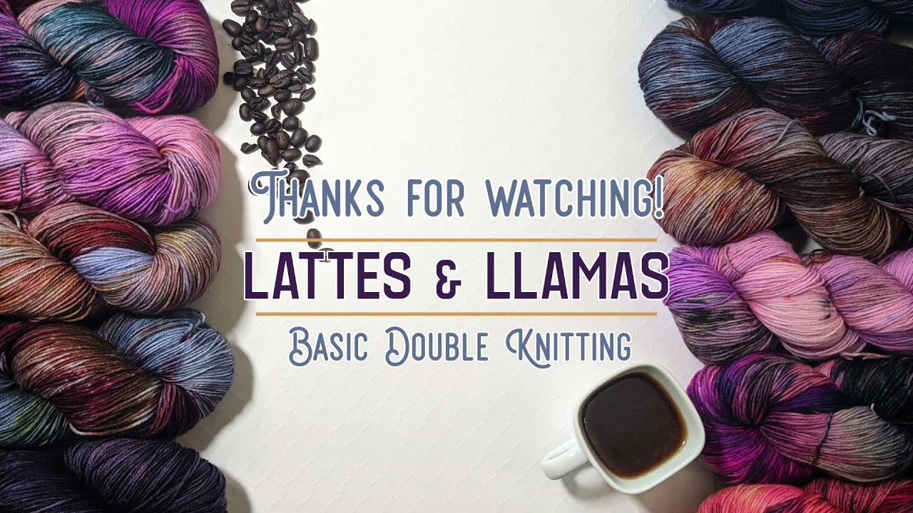 Basic Double Knitting YouTube