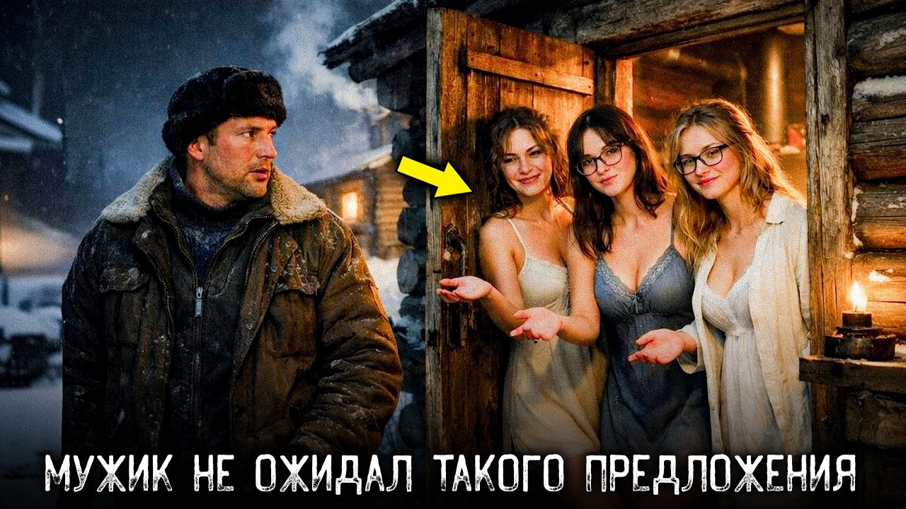 Дальнобойщик Свернул Не Туда и Нашёл ДОМ, Где Жили ТРИ УЧИТЕЛЬНИЦЫ. Они Не Хотели Его ОТПУСКАТЬ…