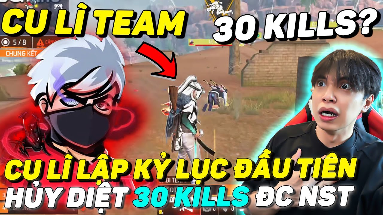 CU LÌ TEAM LẬP KỶ LỤC 30 KILLS LẤY TOP 1 CHUNG KẾT ĐC NST? QUÁI VẬT SINH TỒN TRỖI DẬY…