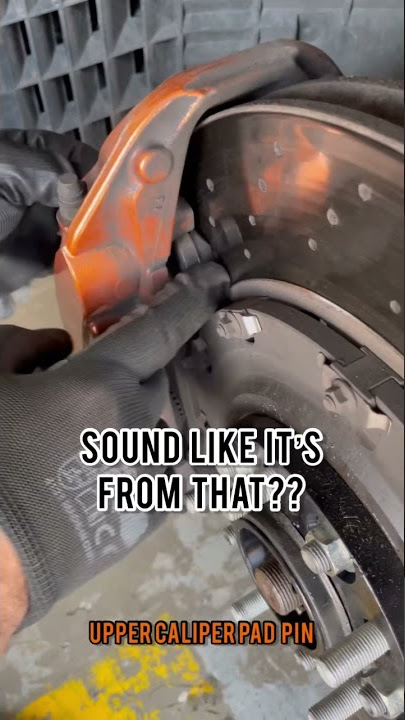 GTR clicking sound when BRAKING. Is it the upper pad pins?